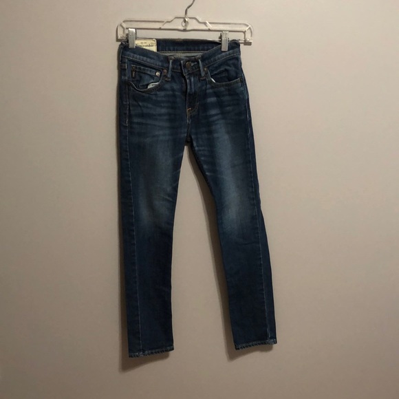 Bundle of 2 Abercrombie boys size 12 slim jeans - Picture 4 of 5